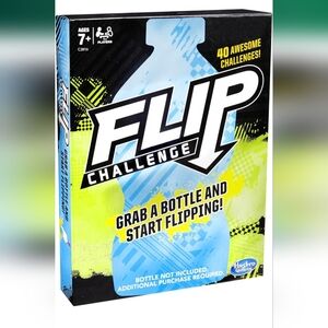 New Sealed Hasbro Gaming Defi Flip Challenge‎ Game Bottle Flipping Ages 7+